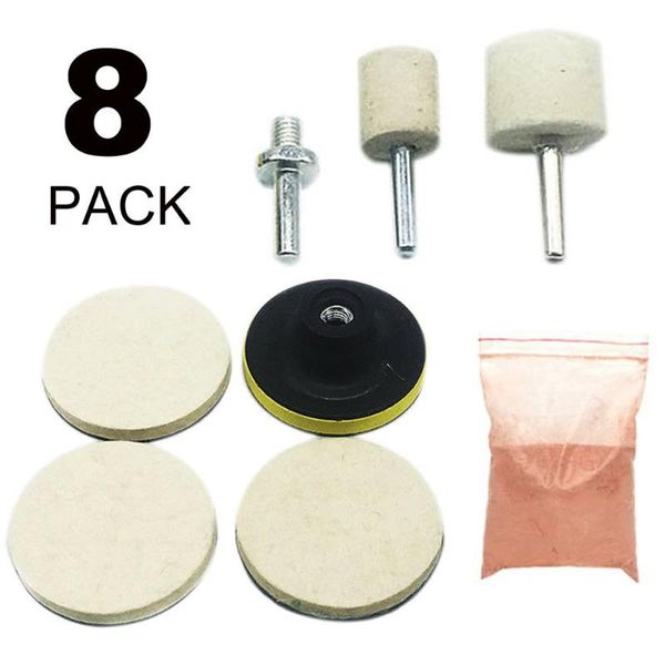 8pcs glass polishing scratch removal kit for car suv windshield front/rear window repair tool
8pcs glass polishing scratch removal kit for car suv windshield front/rear window repair tool