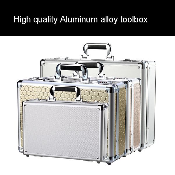aluminum portable password box tool case safe tool box deposit instrument document storage with foam
aluminum portable password box tool case safe tool box deposit instrument document storage with foam