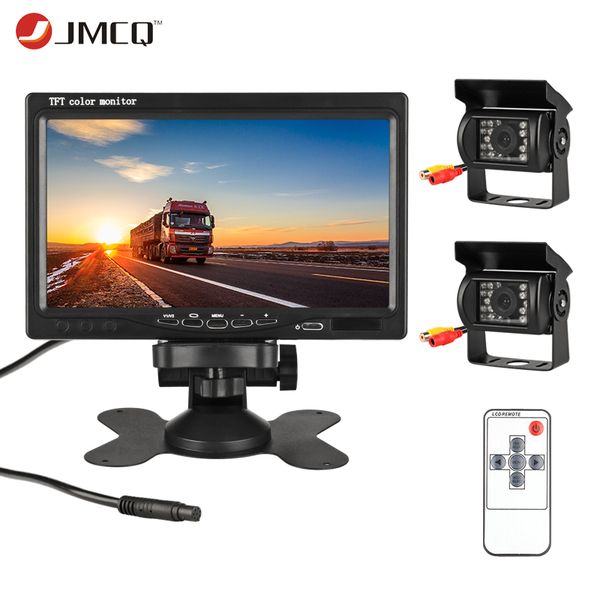 jmcq 7" tft жк-проводной монитор автомобиля дисплей hd беспроводной камера заднего вида система парковки для заднего вида автомобиля монитор
jmcq 7" tft жк-проводной монитор автомобиля дисплей hd беспроводной камера заднего вида система парковки для заднего вида автомобиля монитор