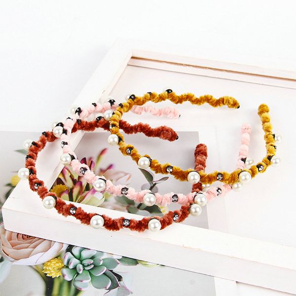 2.4cm wide temperament headband pearl twist braid hair bands for women hairdress hair cut style wdjck, Black;brown
2.4cm wide temperament headband pearl twist braid hair bands for women hairdress hair cut style wdjck, Black;brown
