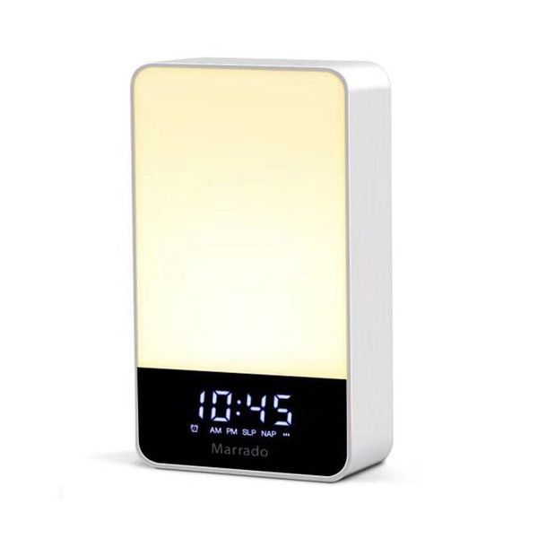 alarm clock wake up light table lamp night light smart touch hands-timing function auto off
alarm clock wake up light table lamp night light smart touch hands-timing function auto off