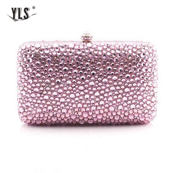 yls celebrity party evening diamond pink bag clutch women cocktail wedding purse 2020 new torebki damskie
yls celebrity party evening diamond pink bag clutch women cocktail wedding purse 2020 new torebki damskie