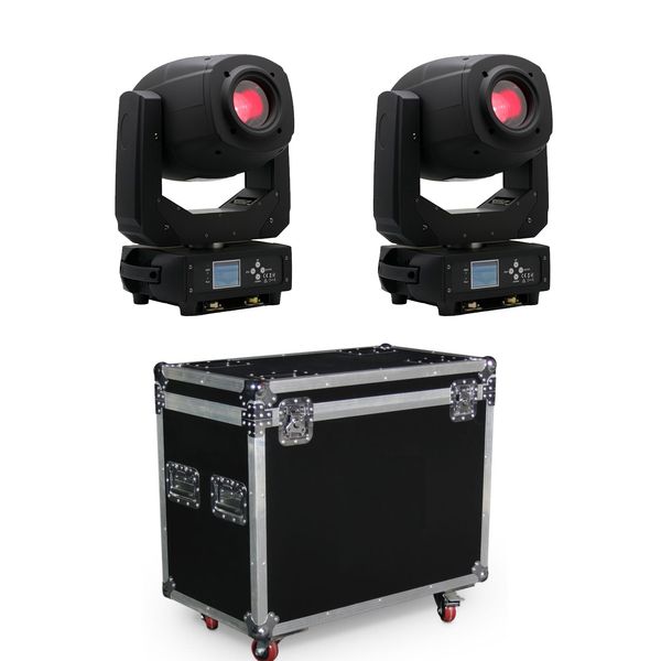 stage lightings led moving head light beam spot wash zoom 2 units with flight case packing
stage lightings led moving head light beam spot wash zoom 2 units with flight case packing