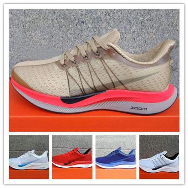 

2018 air zoom pegasus turbo 35 running shoes for mens women originals pegasus 35 lining net gauze sneakers training shoes eur size 36-45, Black
