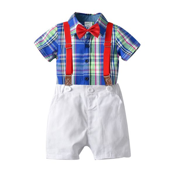 toddler baby boy kids summer fashion set gentleman plaid t-shirt tops shorts bow outfits set short sleeve casual soft 2019, White
toddler baby boy kids summer fashion set gentleman plaid t-shirt tops shorts bow outfits set short sleeve casual soft 2019, White