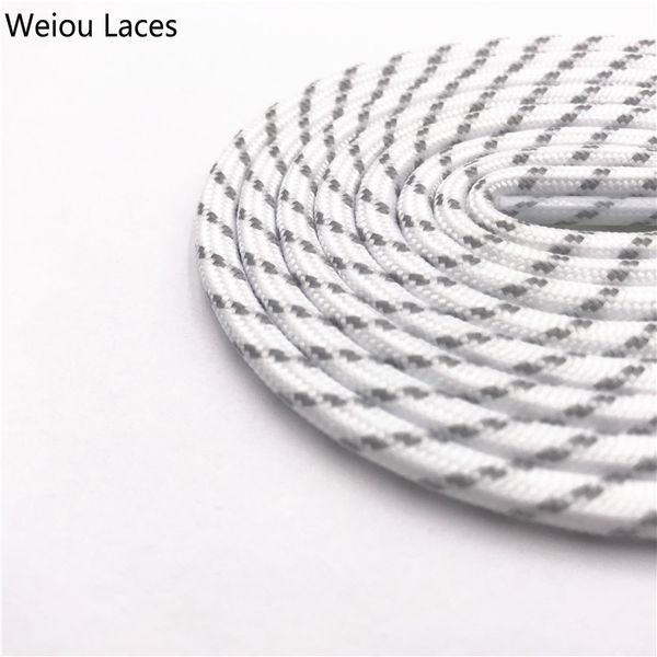 weiou 4.5mm round rope laces white grey cross grain two tone shoelaces striped bootlaces for hiking outdoor sports old dad shoes, White;pink
weiou 4.5mm round rope laces white grey cross grain two tone shoelaces striped bootlaces for hiking outdoor sports old dad shoes, White;pink