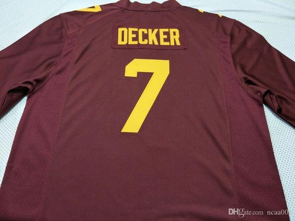women minnesotas goldens gophers #7 ladies erics decker real college football jersey size s-3xl or custom any name or number jersey, Black;red
women minnesotas goldens gophers #7 ladies erics decker real college football jersey size s-3xl or custom any name or number jersey, Black;red