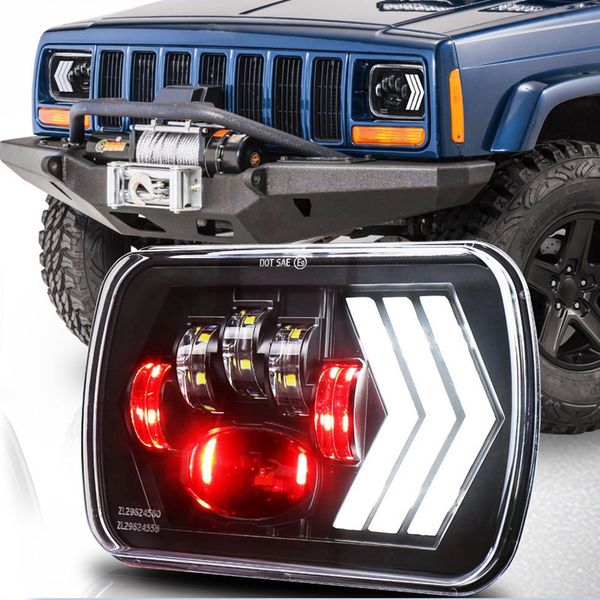 2pcs 5x7 inch led headlight angel eye,55w 4800lm h4 wiring harness headlight for chevy s10 blazer express van for wrangler
2pcs 5x7 inch led headlight angel eye,55w 4800lm h4 wiring harness headlight for chevy s10 blazer express van for wrangler