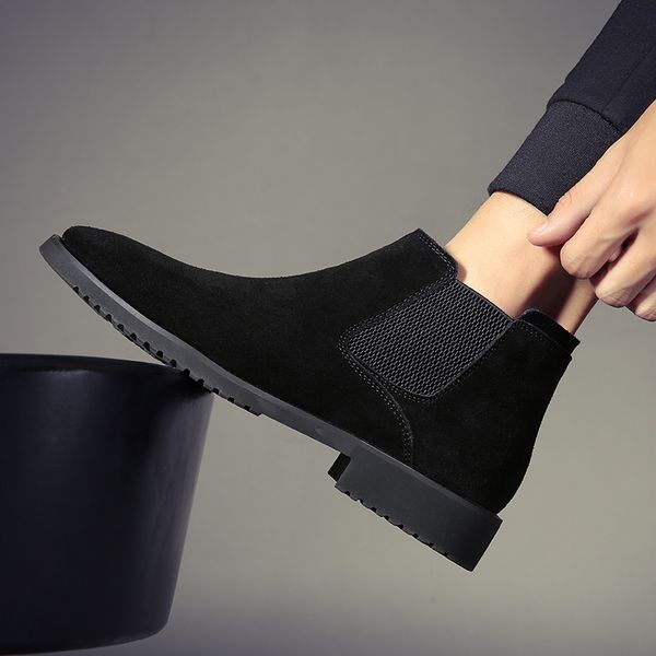 korean design mens fashion boots breathable genuine leather shoes pointed toe ankle boot black botas zapatos de hombre
korean design mens fashion boots breathable genuine leather shoes pointed toe ankle boot black botas zapatos de hombre