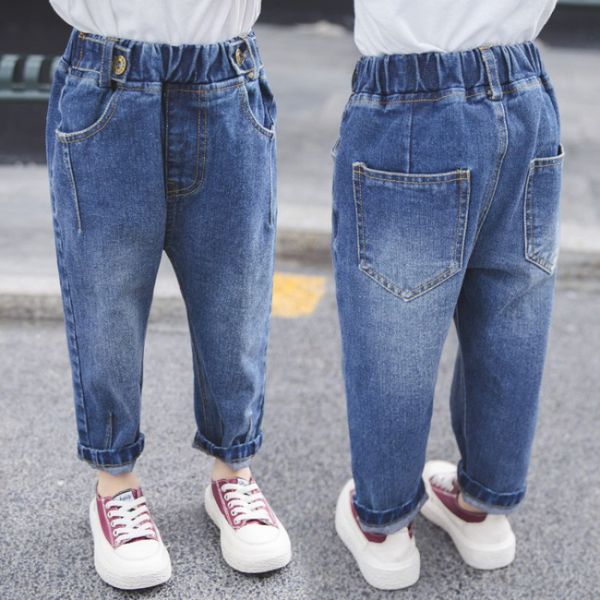 summer children sports trousers toddlers baby boys girls long pants bottoms infant kids denim pants, Blue
summer children sports trousers toddlers baby boys girls long pants bottoms infant kids denim pants, Blue