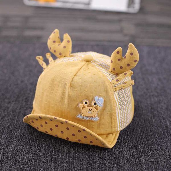 newborn baby hat 2020 summer children thin mesh sunscreen cap korean version, Yellow
newborn baby hat 2020 summer children thin mesh sunscreen cap korean version, Yellow