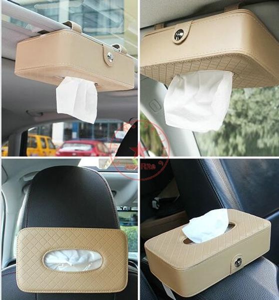 2019 new pu leather car tissue box sun visor armrest box special paper sunroof hanging napkin household paper towel bag
2019 new pu leather car tissue box sun visor armrest box special paper sunroof hanging napkin household paper towel bag