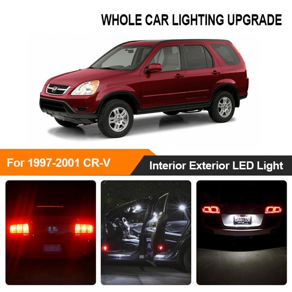 white red car bulbs exterior interior led light for 1997-1999 2000 2001 cr-v crv reverse brake parking turn signal lamp
white red car bulbs exterior interior led light for 1997-1999 2000 2001 cr-v crv reverse brake parking turn signal lamp