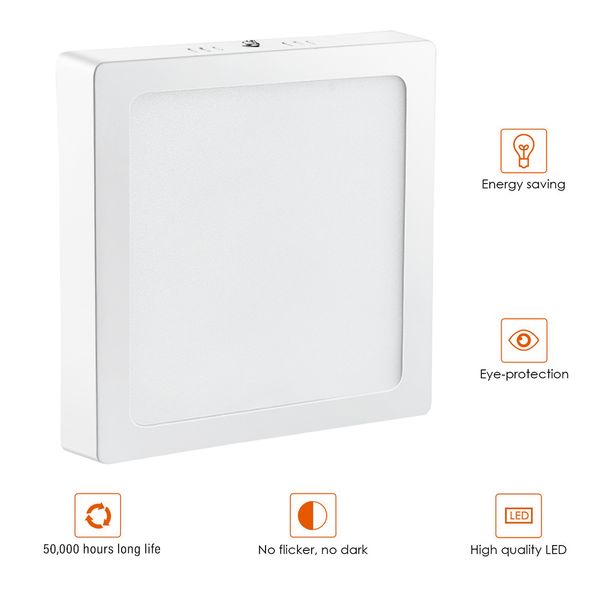 24w surface mounted warm white square panel light bathroom kitchen living room restaurant corridor modern led ceiling light
24w surface mounted warm white square panel light bathroom kitchen living room restaurant corridor modern led ceiling light