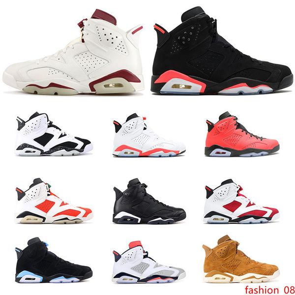 2019 new men basketball shoes air 6 black infrared infrared 23 infrared red unc maroon athletic sports sneaker size7-13
2019 new men basketball shoes air 6 black infrared infrared 23 infrared red unc maroon athletic sports sneaker size7-13