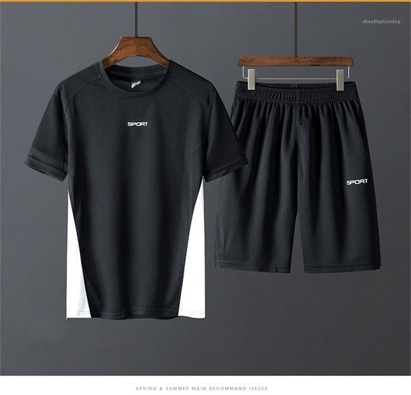 jogging suits short sleeve tshirts with shorts solid color white black sport letter patchwork summer mens designer tracksuits casual running, Gray
jogging suits short sleeve tshirts with shorts solid color white black sport letter patchwork summer mens designer tracksuits casual running, Gray
