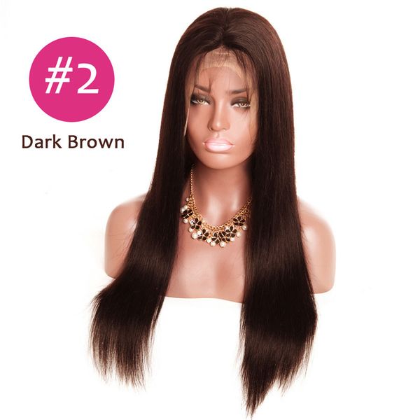 гху 13x6 фронта шнурка парики dark brown русый бразильский прямые волосы фронта шнурка человеческих волос парики прямой человеческих волос п, Black;brown 
гху 13x6 фронта шнурка парики dark brown русый бразильский прямые волосы фронта шнурка человеческих волос парики прямой человеческих волос п, Black;brown