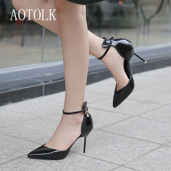 pumps women high heels casual sheos lady flock fashion strap style shoes thin heels pointed toe buckle spring pumps 2020, Black
pumps women high heels casual sheos lady flock fashion strap style shoes thin heels pointed toe buckle spring pumps 2020, Black