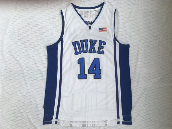 ncaa duke blue devils #14 brandon ingram college basketball jersey - white, Black
ncaa duke blue devils #14 brandon ingram college basketball jersey - white, Black