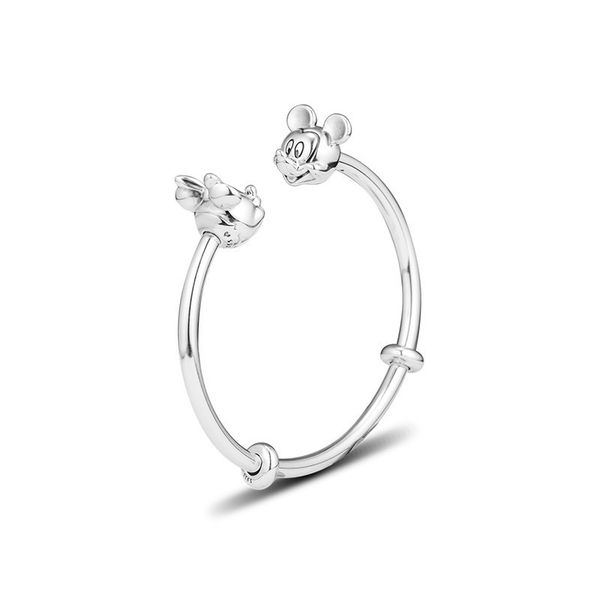 cartoon couple mouse ends open bangles diy signature ser charms bracelets & bangles 925 sterling silver jewelry oval shape, Golden;silver
cartoon couple mouse ends open bangles diy signature ser charms bracelets & bangles 925 sterling silver jewelry oval shape, Golden;silver