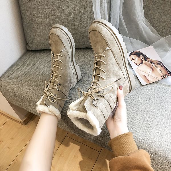 woman flat boots shoes round toe boots-women lace up winter footwear booties ladies australia low rubber 2019 lolita rock 2020, Black
woman flat boots shoes round toe boots-women lace up winter footwear booties ladies australia low rubber 2019 lolita rock 2020, Black