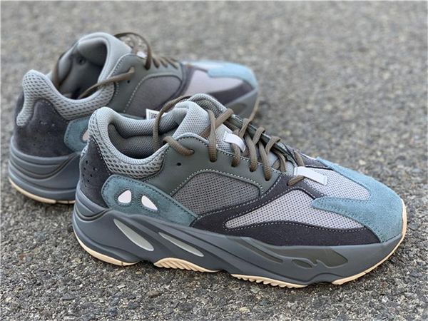 est originals 700 carbon blue wave runner kanye west running shoes for men women teal blue 3m reflective authentic sneakers, White;red
est originals 700 carbon blue wave runner kanye west running shoes for men women teal blue 3m reflective authentic sneakers, White;red