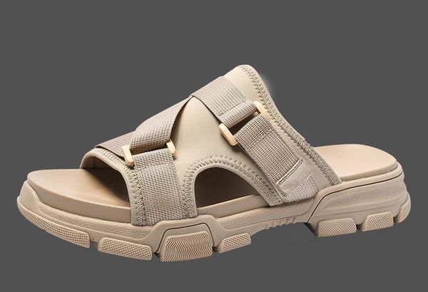 china brand size 39-44 man's sandal, Black
china brand size 39-44 man's sandal, Black