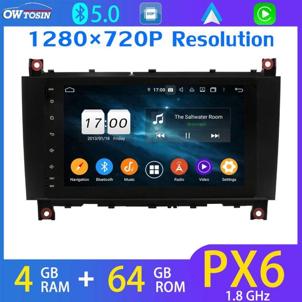 8 " ips 1280*720 android px6 4 + 64g автомобильный мультимедийный плеер для c class w209 gps радио bluetooth 5.0 tethering 4g lte автомобиль 
8 " ips 1280*720 android px6 4 + 64g автомобильный мультимедийный плеер для c class w209 gps радио bluetooth 5.0 tethering 4g lte автомобиль