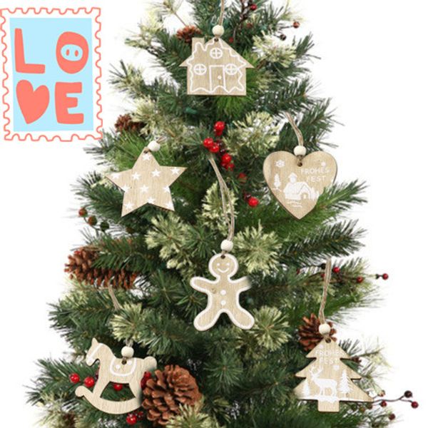 6pcs christmas decoration pendants round wooden board xmas tree drop ornaments diy merry christmas decoration for home supplies
6pcs christmas decoration pendants round wooden board xmas tree drop ornaments diy merry christmas decoration for home supplies