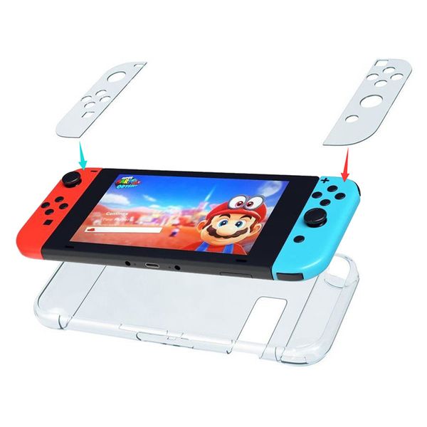 detachable crystal pc transparent case for nintendo nintend switch ns nx cases hard clear back cover shell coque ultra thin bag
detachable crystal pc transparent case for nintendo nintend switch ns nx cases hard clear back cover shell coque ultra thin bag