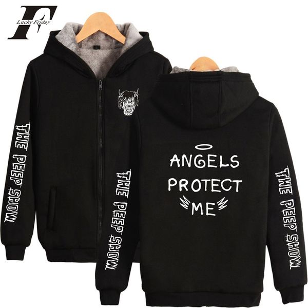 lil peep angels protect me thicker hoodie sweatshirt men women lil peep rap singer warm zipper hoodies hip hop jacket coat, Black
lil peep angels protect me thicker hoodie sweatshirt men women lil peep rap singer warm zipper hoodies hip hop jacket coat, Black