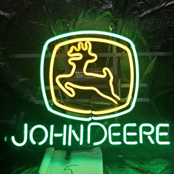 factory custom led john deere neon sign light outdoor bar entertainment store display glass neon lamp light metal frame 17'' 20�
factory custom led john deere neon sign light outdoor bar entertainment store display glass neon lamp light metal frame 17'' 20�