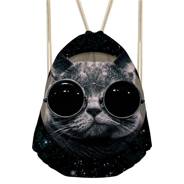 thikin girls drawstring bags cool glasses cat feminina drawstring backpack for women 3d print cute mini school bags ball pockets
thikin girls drawstring bags cool glasses cat feminina drawstring backpack for women 3d print cute mini school bags ball pockets