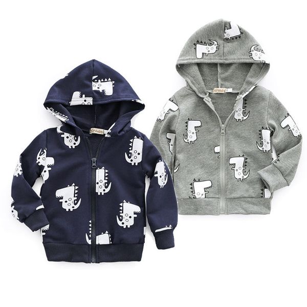 Cartoon Dinosaur Baby Boys Kids Zipper Hooded Jacket Autumn Spring Cotton Hoodies Coat Children Clothes
Cartoon Dinosaur Baby Boys Kids Zipper Hooded Jacket Autumn Spring Cotton Hoodies Coat Children Clothes
