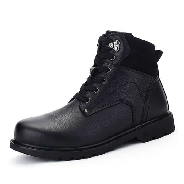 high 2019 genuine leather winter warm fur motorcycle boots male riding shoes men snow ankle men's boots large size 37-48, Black
high 2019 genuine leather winter warm fur motorcycle boots male riding shoes men snow ankle men's boots large size 37-48, Black