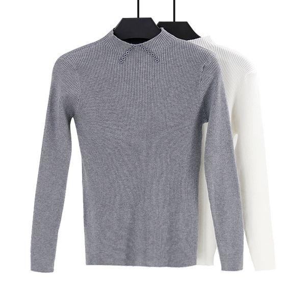 autumn winter half turtleneck sweater women 2019 solid ladeis knitted sweater for women spring slim pullover, White;black
autumn winter half turtleneck sweater women 2019 solid ladeis knitted sweater for women spring slim pullover, White;black