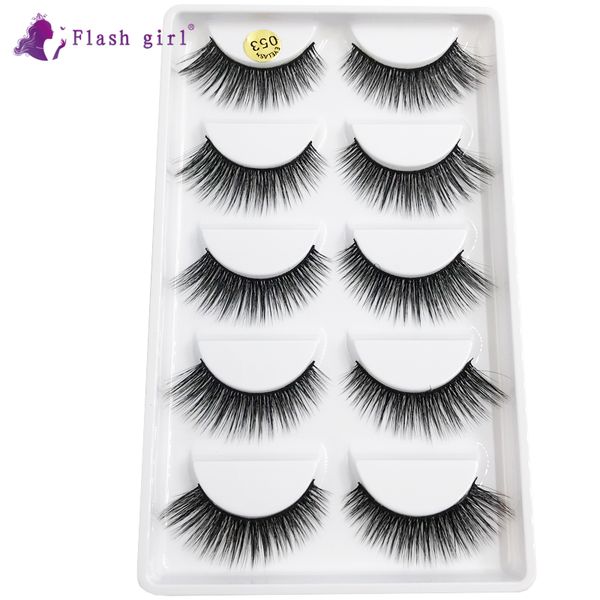 flash girl 5 pairs wholesale factory price mink false eyelashes handmade natural long 3d mink lashes makeup faux cils 053
flash girl 5 pairs wholesale factory price mink false eyelashes handmade natural long 3d mink lashes makeup faux cils 053
