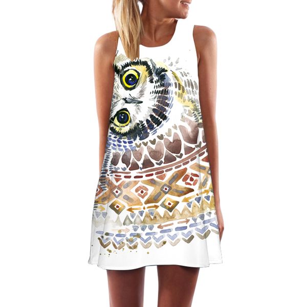 2019 new summer sleeveless dress flower print round neck casual beach short dress above knee mini female one piece ropa, Black;gray
2019 new summer sleeveless dress flower print round neck casual beach short dress above knee mini female one piece ropa, Black;gray
