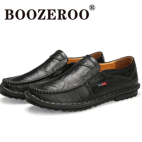 boozeroo men's black leather shoes casual lightweight slip-on shoes high-quality breathable flat large size
boozeroo men's black leather shoes casual lightweight slip-on shoes high-quality breathable flat large size