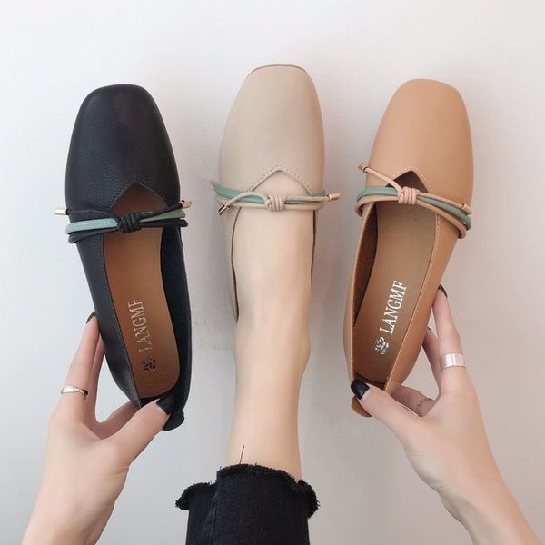 new spring and autumn single shoes women's models with sets of metal bow square head anti-slip wild casual peas shoes b21-11, Black
new spring and autumn single shoes women's models with sets of metal bow square head anti-slip wild casual peas shoes b21-11, Black