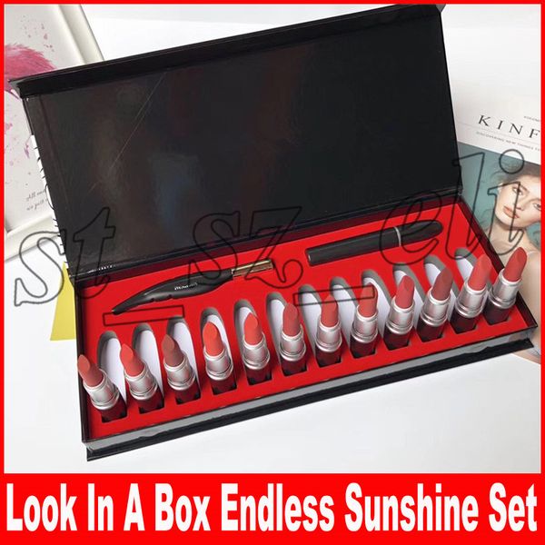 look in a box endless sunshine feather eyeliner pen + mascara + matte lipstick 14pcs/set makeup set
look in a box endless sunshine feather eyeliner pen + mascara + matte lipstick 14pcs/set makeup set