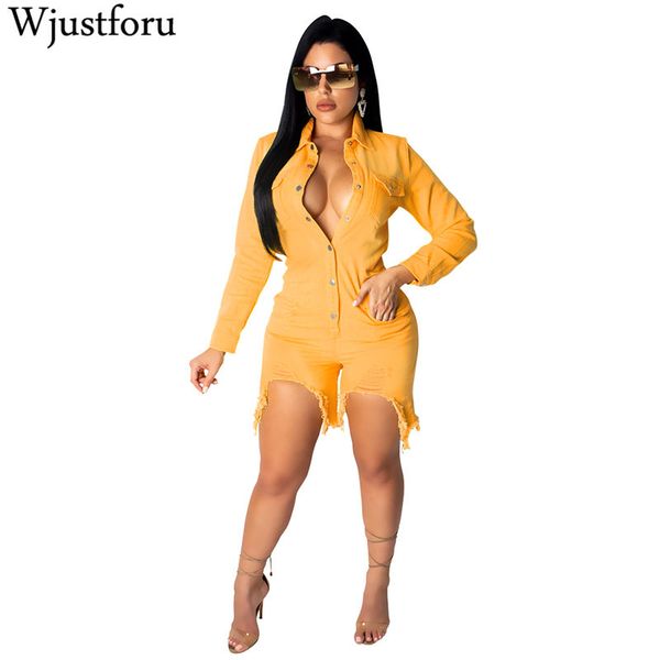 wjustforu hole denim playsuit women fashion long sleeve casual jeans jumpsuit vestidos botton pure color elegant jumpsuit slim, Black;white
wjustforu hole denim playsuit women fashion long sleeve casual jeans jumpsuit vestidos botton pure color elegant jumpsuit slim, Black;white