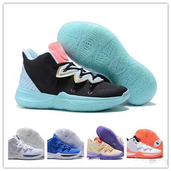 irving limited 5 mens kyrie basketball shoes 5s black magic for kyries chaussure homme de basket ball trainers sneakers 40-46, White;red
irving limited 5 mens kyrie basketball shoes 5s black magic for kyries chaussure homme de basket ball trainers sneakers 40-46, White;red