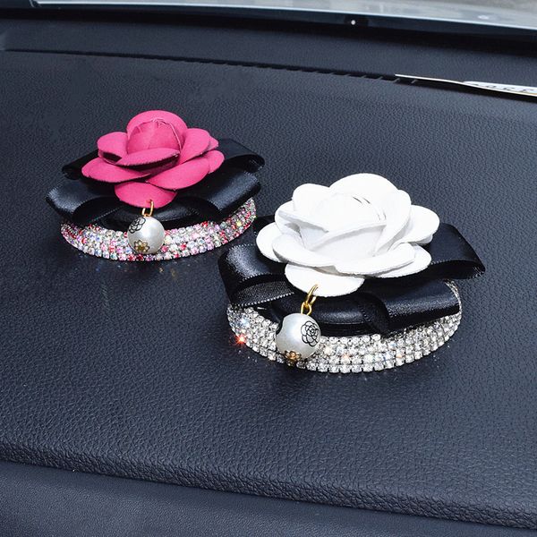 luxury crystal camellia flower auto seat perfume fragrance car instrument console air freshener decoration solid perfume
luxury crystal camellia flower auto seat perfume fragrance car instrument console air freshener decoration solid perfume