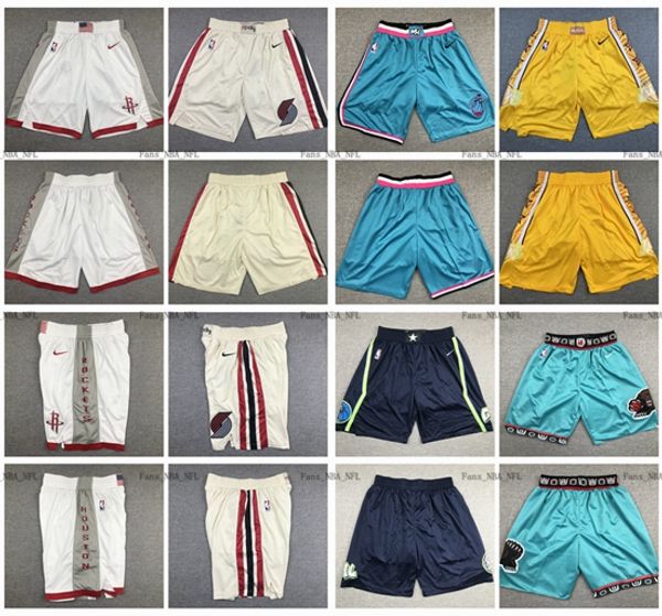 2020 new mens stitched rockets trail blazers lakers mavericks heat grizzlies city edition swingman basketball shorts, Black
2020 new mens stitched rockets trail blazers lakers mavericks heat grizzlies city edition swingman basketball shorts, Black