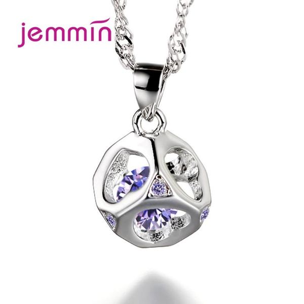 purple white cubic zircon crystal 925 sterling silver necklaces jewelry pendant necklace for women wedding party accessories
purple white cubic zircon crystal 925 sterling silver necklaces jewelry pendant necklace for women wedding party accessories