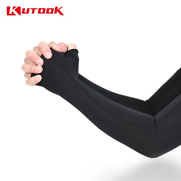 kutook summer outdoor cycling sleeve ice silk sleeve arm elbow protection anti-uv sunscreen riding running outside sports, Black
kutook summer outdoor cycling sleeve ice silk sleeve arm elbow protection anti-uv sunscreen riding running outside sports, Black
