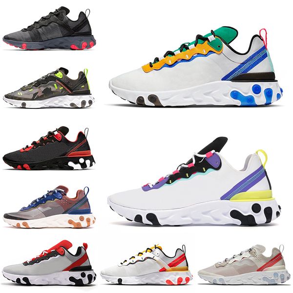 react element 55 87 new arrival colors tour green hyper pink for mens women trainers running shoes designer sneakers 36-45, White;red
react element 55 87 new arrival colors tour green hyper pink for mens women trainers running shoes designer sneakers 36-45, White;red