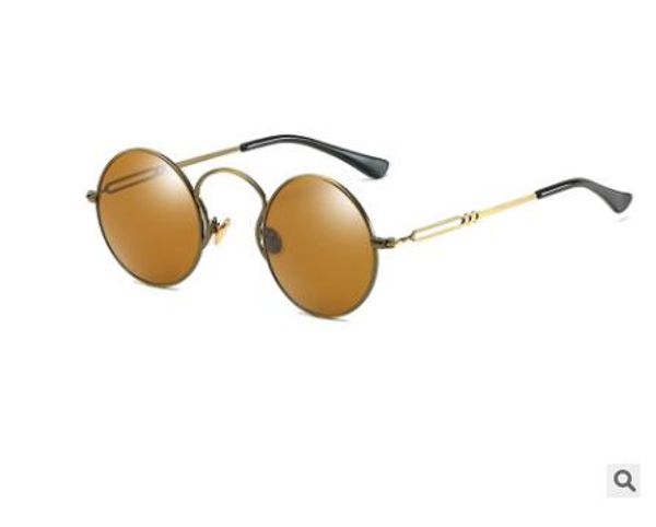 2019 new small round mirror retro polarized light style web celebrity street shooting fas hion glasses, White;black
2019 new small round mirror retro polarized light style web celebrity street shooting fas hion glasses, White;black