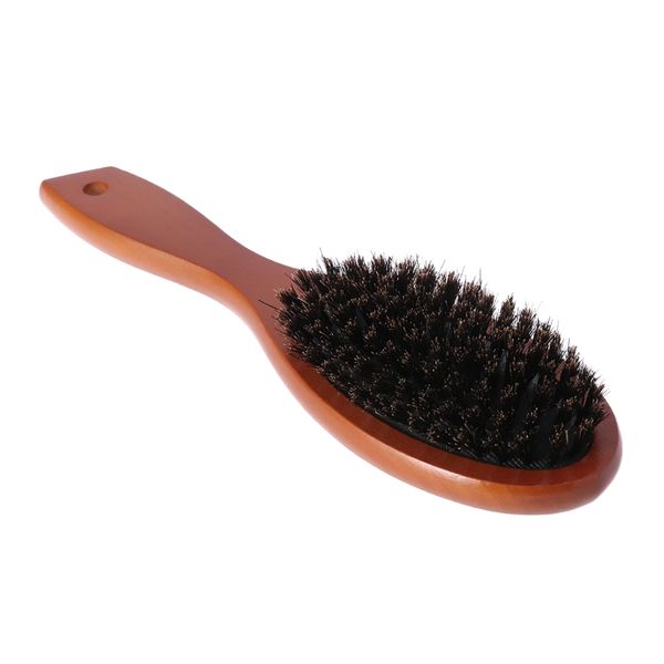 new 1pc antistatic bristle hair brush comb salon wooden handle massage head hair care, Silver
new 1pc antistatic bristle hair brush comb salon wooden handle massage head hair care, Silver